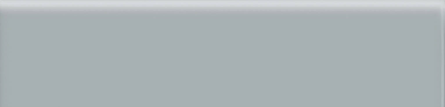 2x8 Cloud Blue Glossy Bullnose