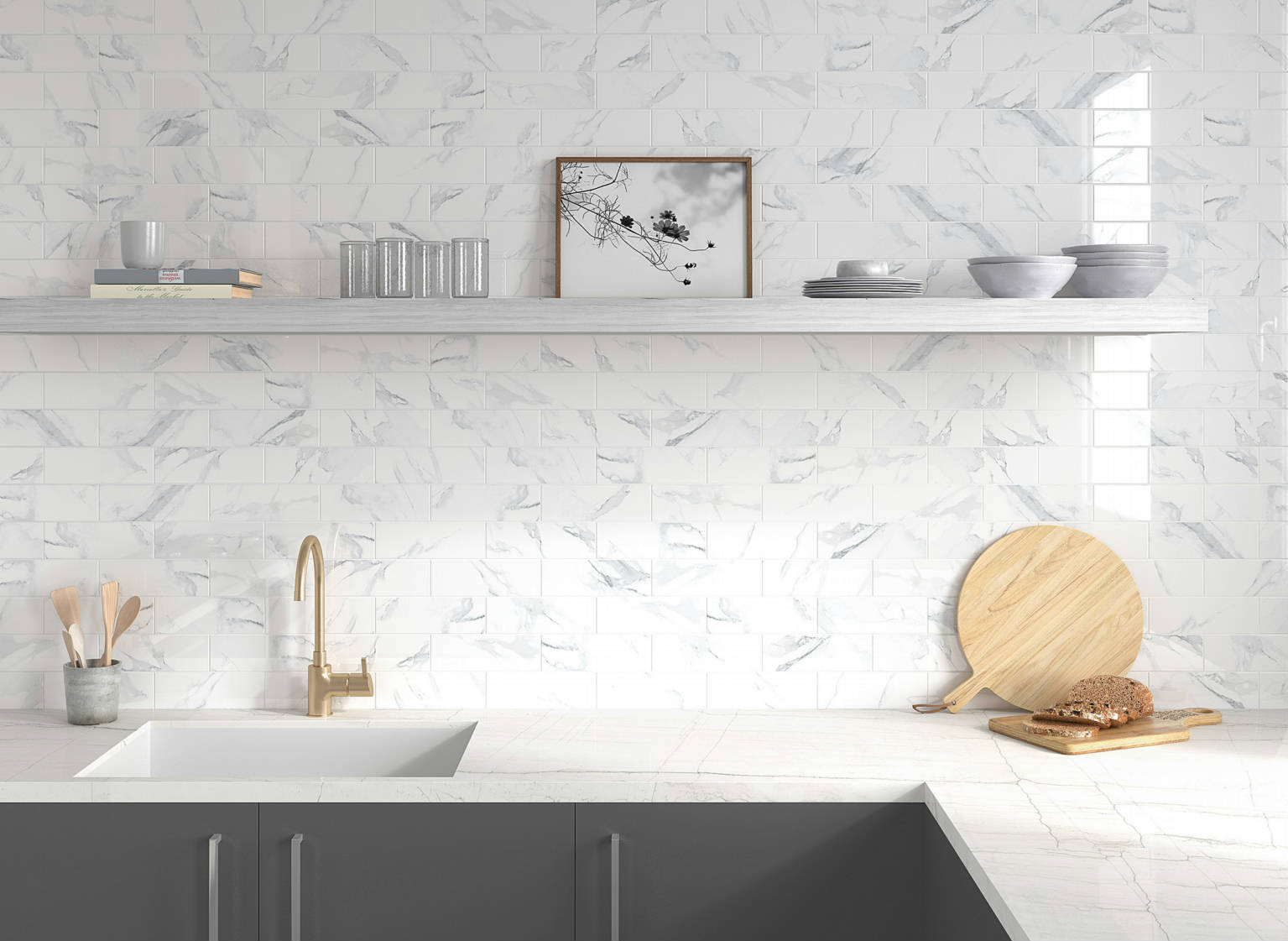 Carrara Carrara 3x9 1 | Marino Tile NY
