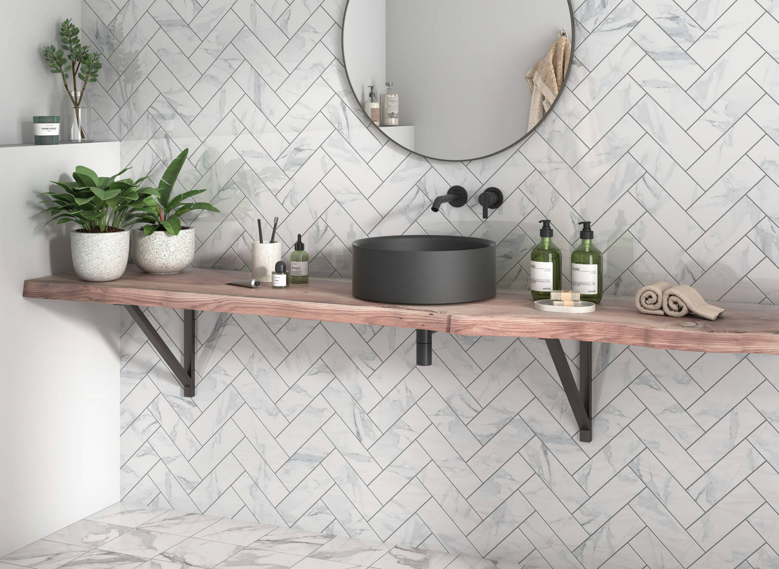 Carrara Carrara 3x9 | Marino Tile NY