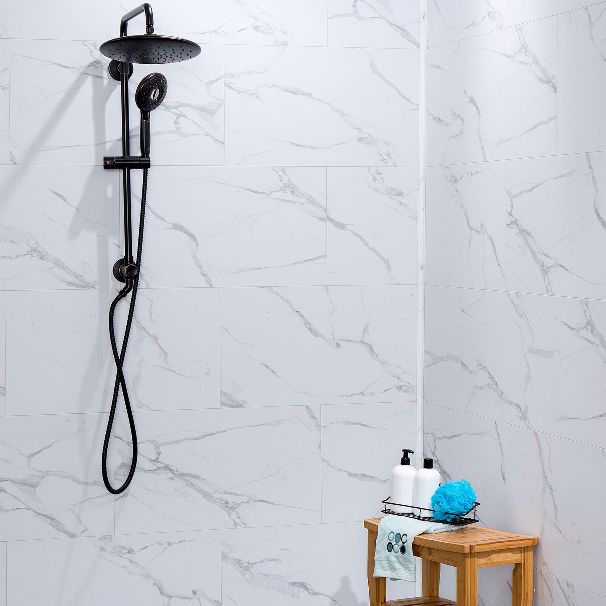 Carrara Marble Wall Tile 25x15