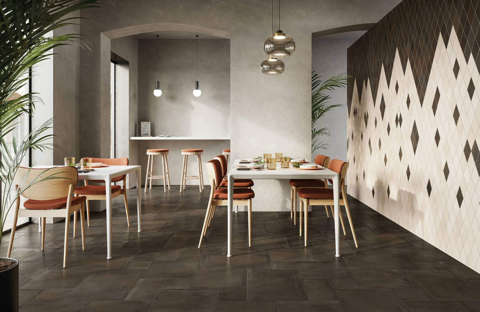Charleston Citadel Chocolate Modular | Marino Tile NY