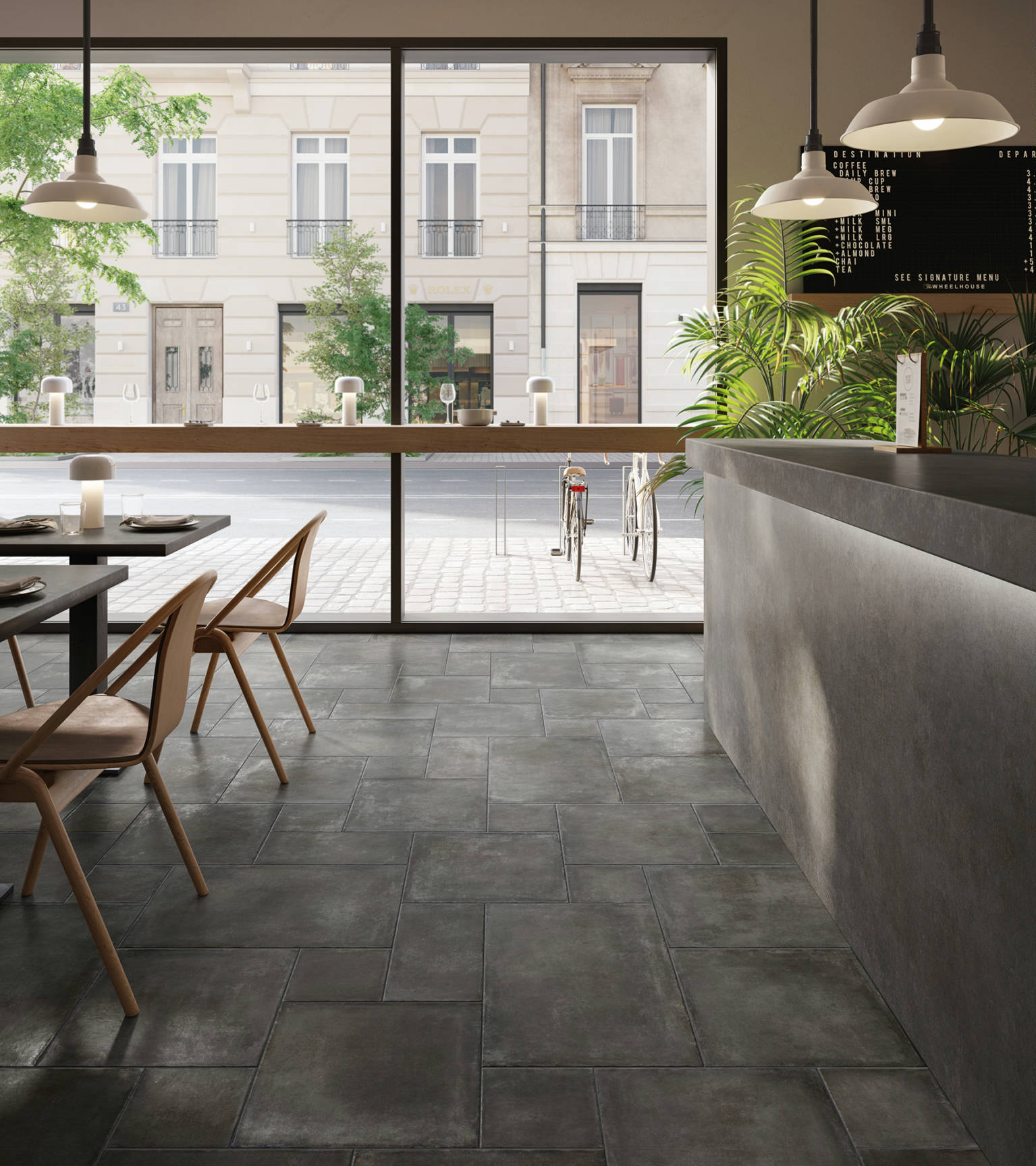 Charleston Palms Steel Modular | Marino Tile NY