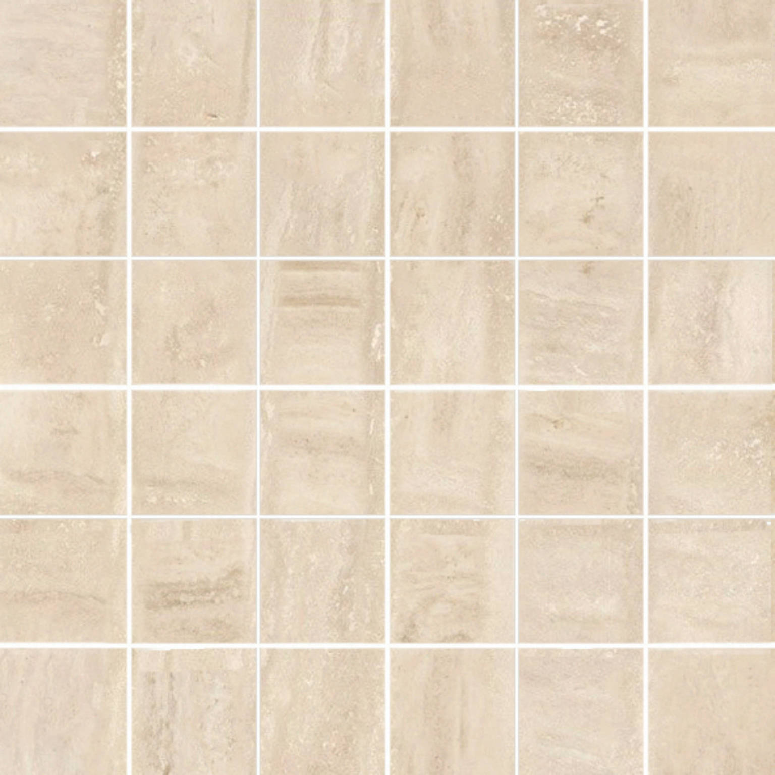 Crema Navona Polished 2X2 Mosaic