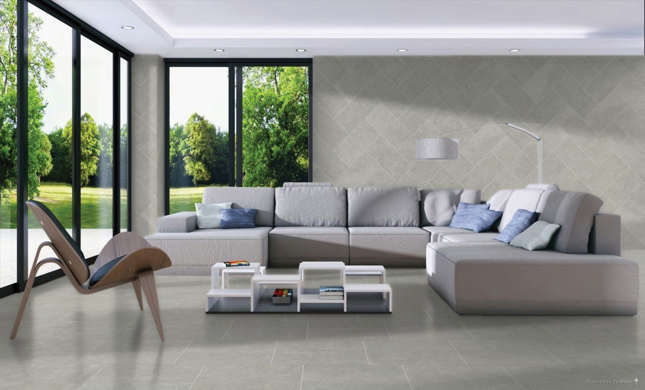Denver Graphite Matte 12x24 - 20x20 | Marino Tile NY