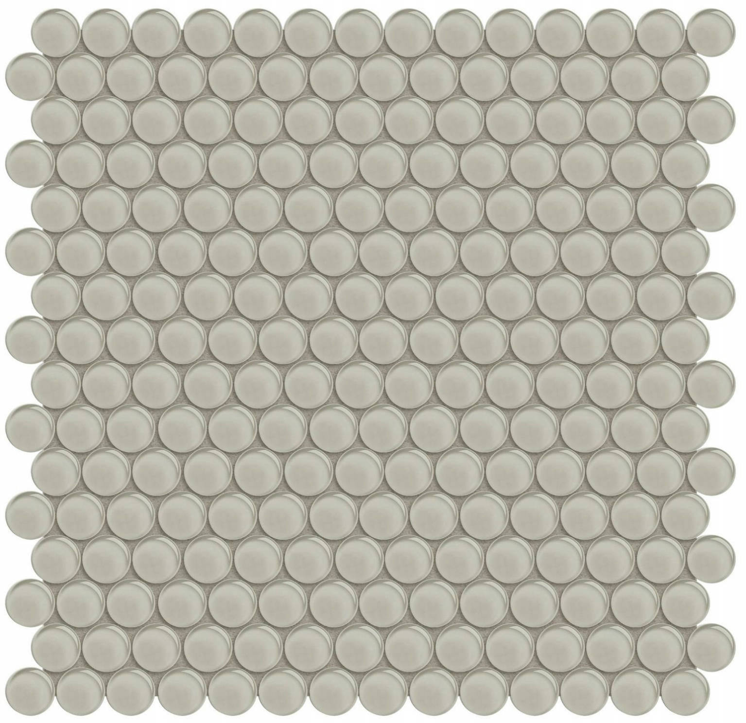 Earth Penny Round Mosaic