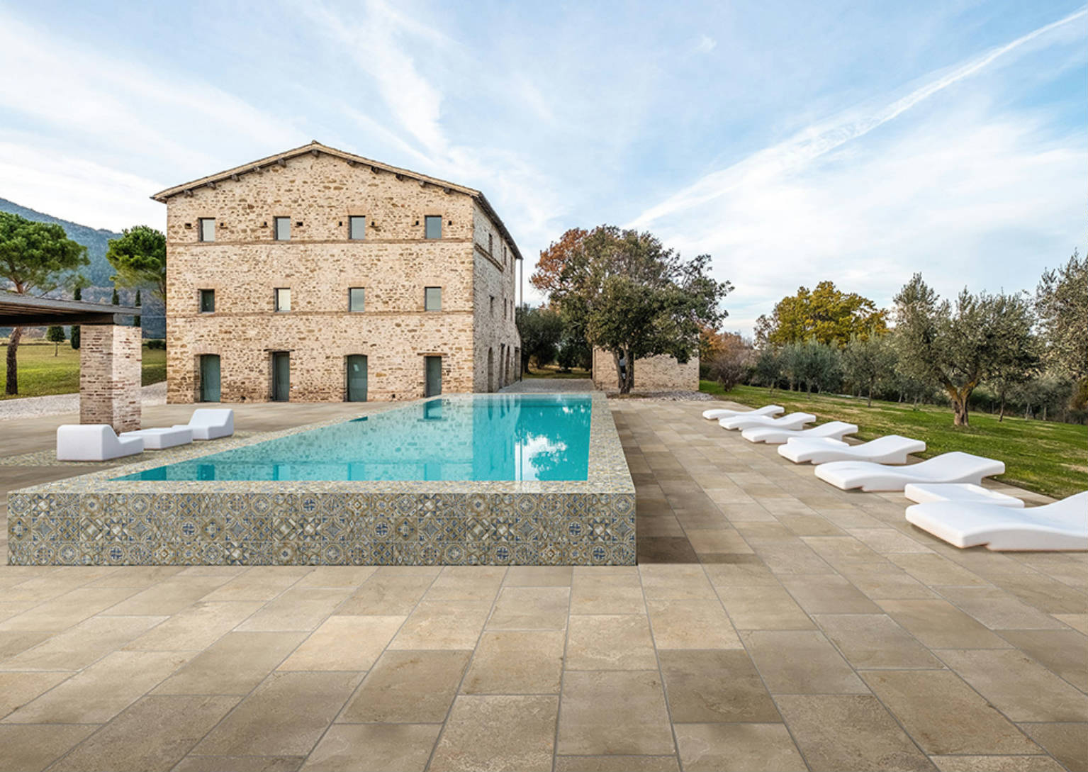 Elevation Byblos Beige - 24x36  | Marino Tile NY