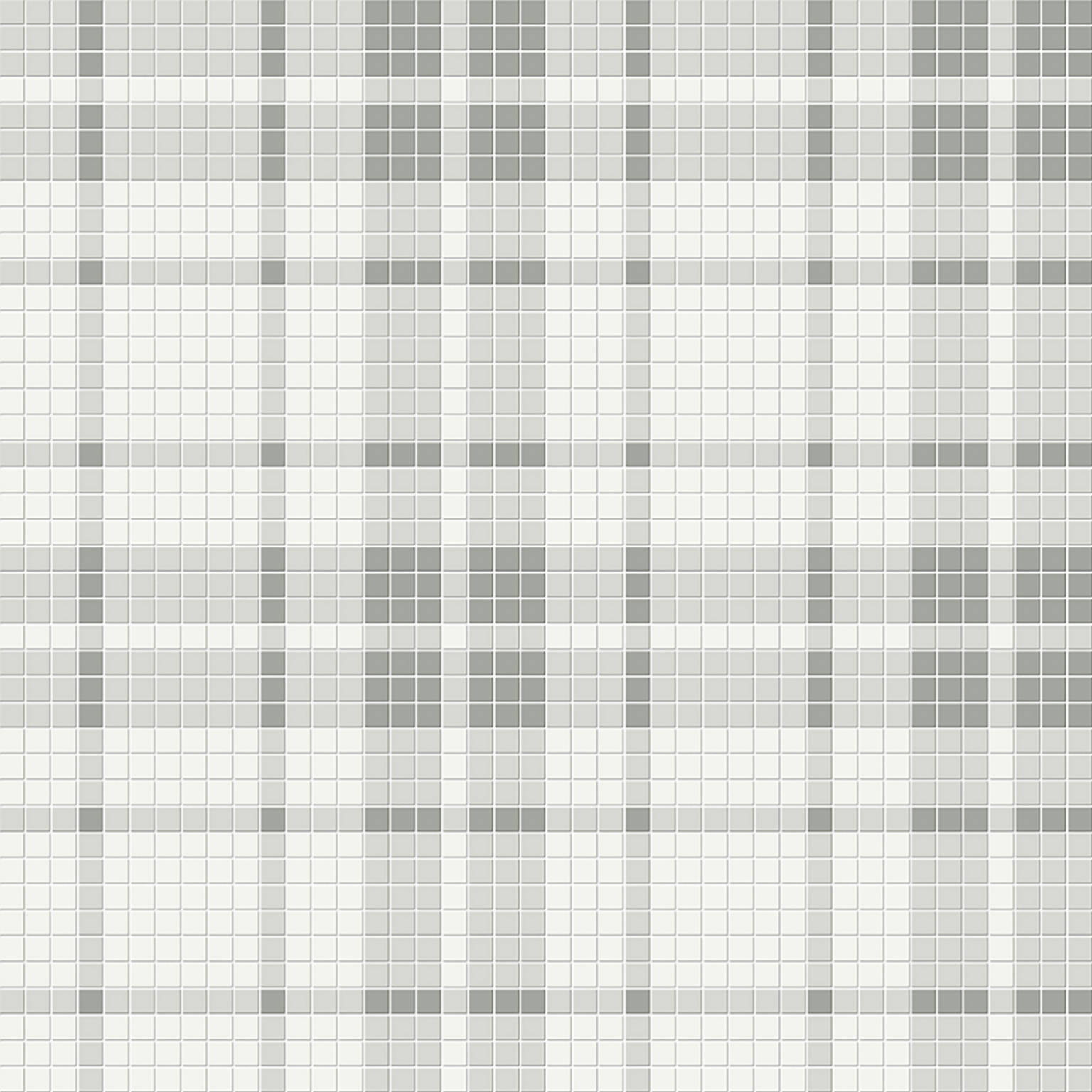 Evening Blend Matte Plaid Pattern Mosaic
