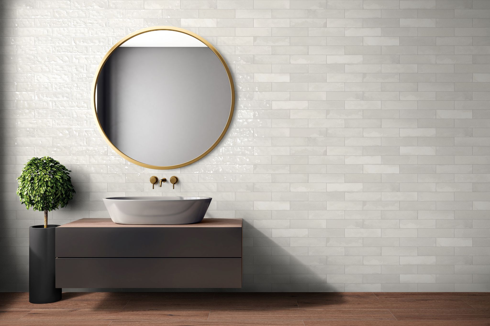 Grand Cayman 3X12" Kai White 2 | Marino Tile NY
