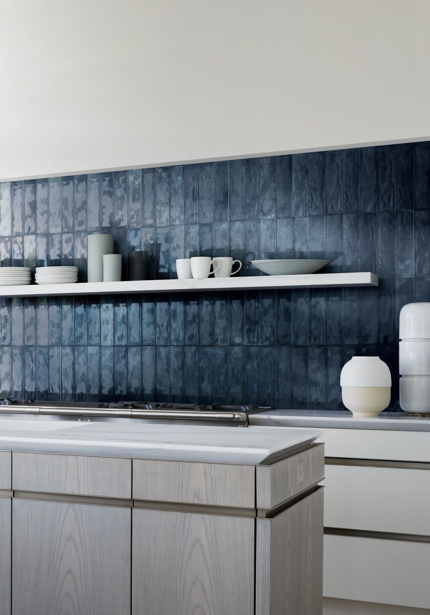 Grand Cayman 3x12" West Bay Blue | Marino Tile NY