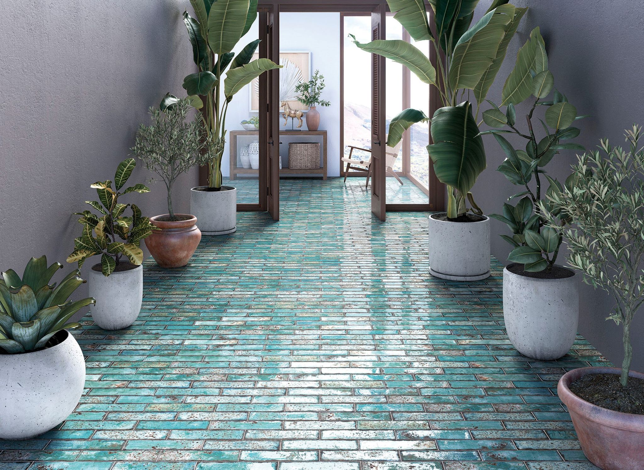 Jamaica Teal 3x11 | Marino Tile NY
