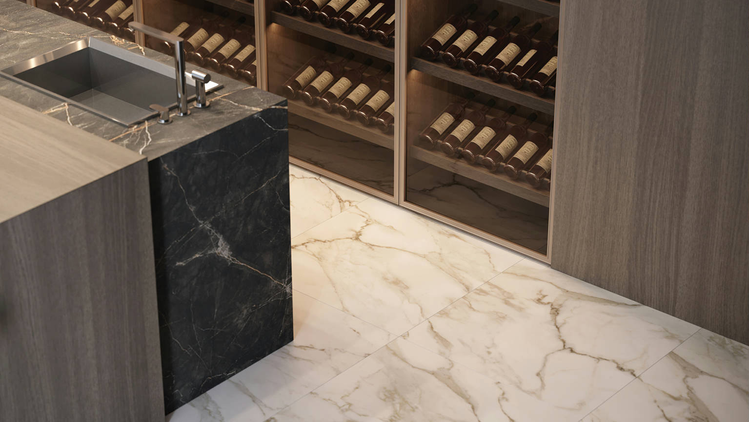 Luxury Amalfi Calacatta 32x32 3 | Marino Tile NY