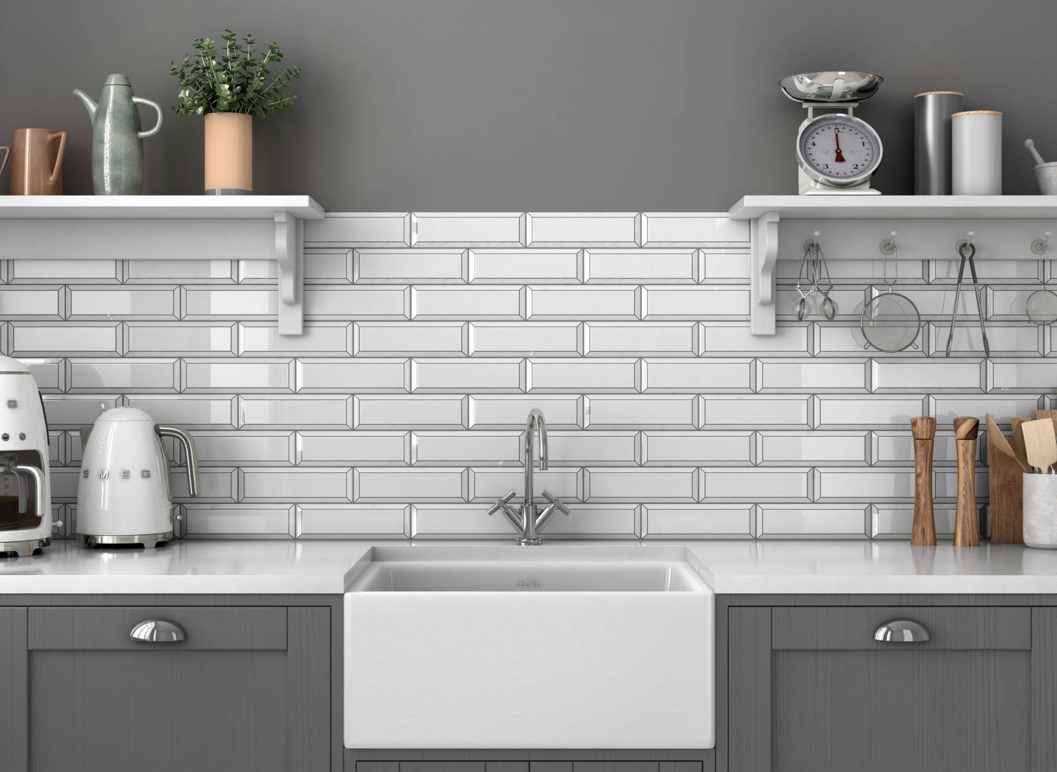 Marco 3X9 White | Marino Tile NY