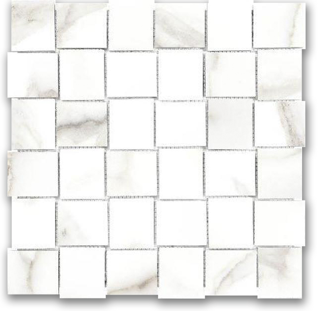 Matte 2X2 Adoration Basketweave Mosaic