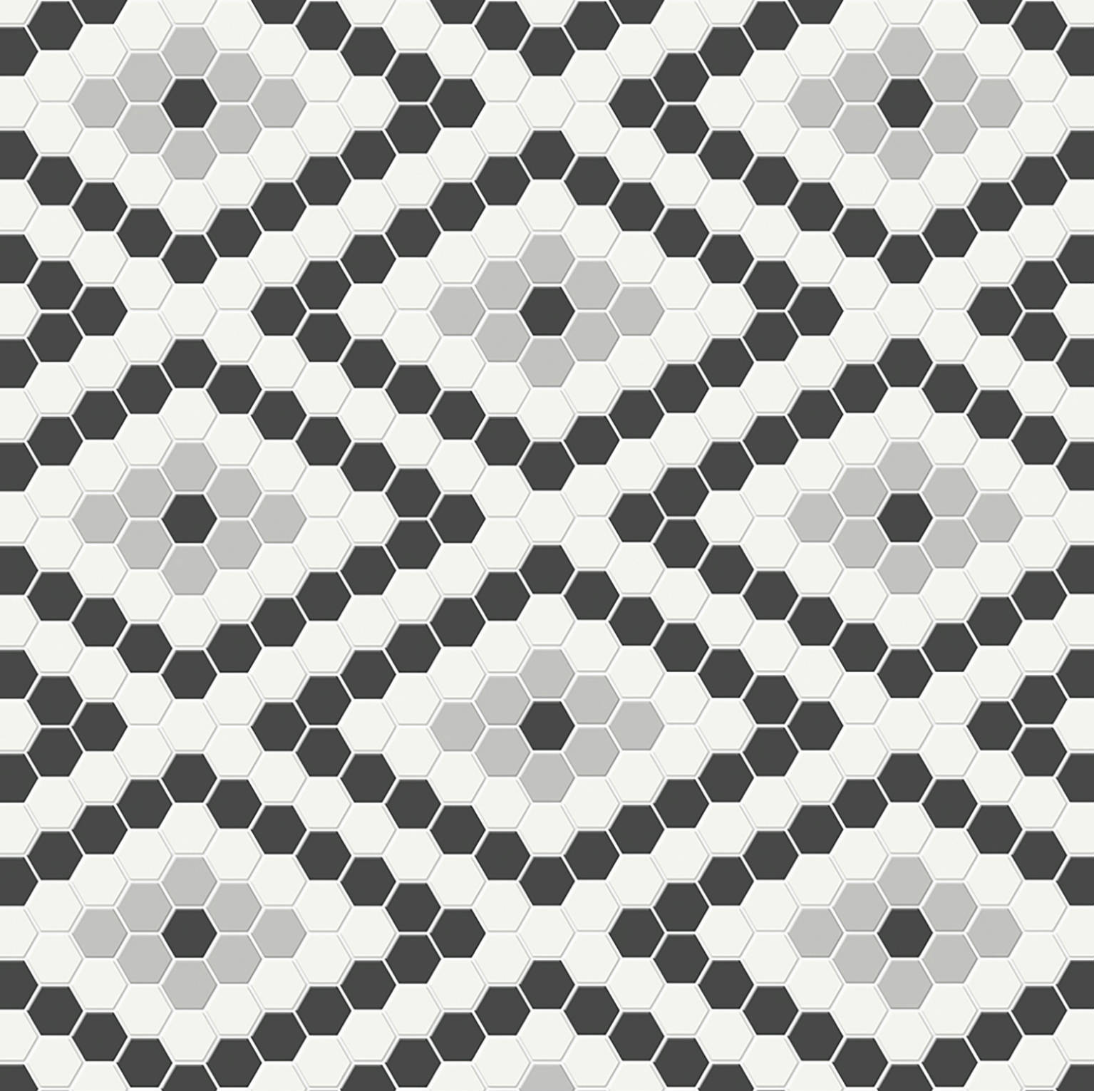 Midnight Blend Matte Diamond Pattern Mosaic