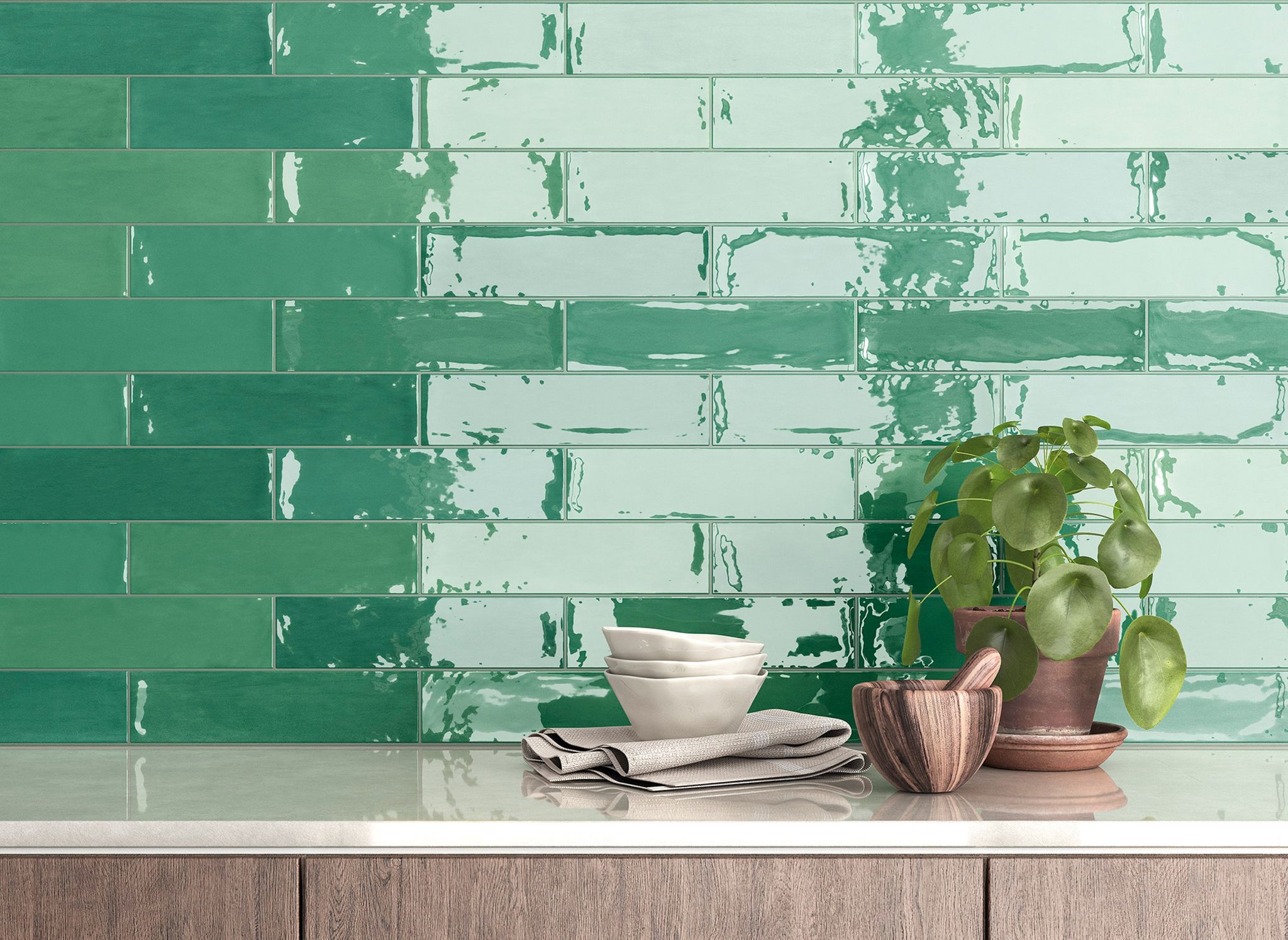 Morocco Green 3x11 | Marino Tile NY