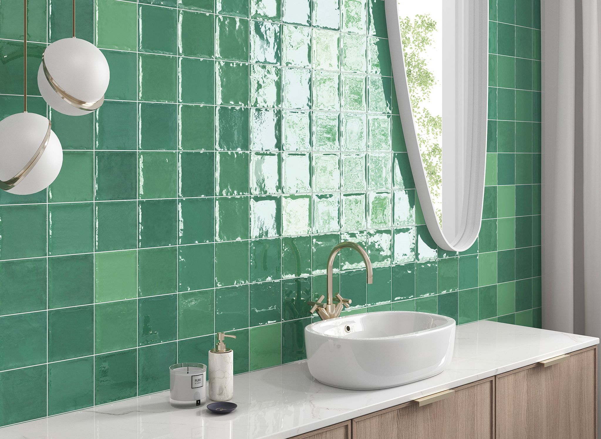 Morocco Green 5x5 | Marino Tile NY
