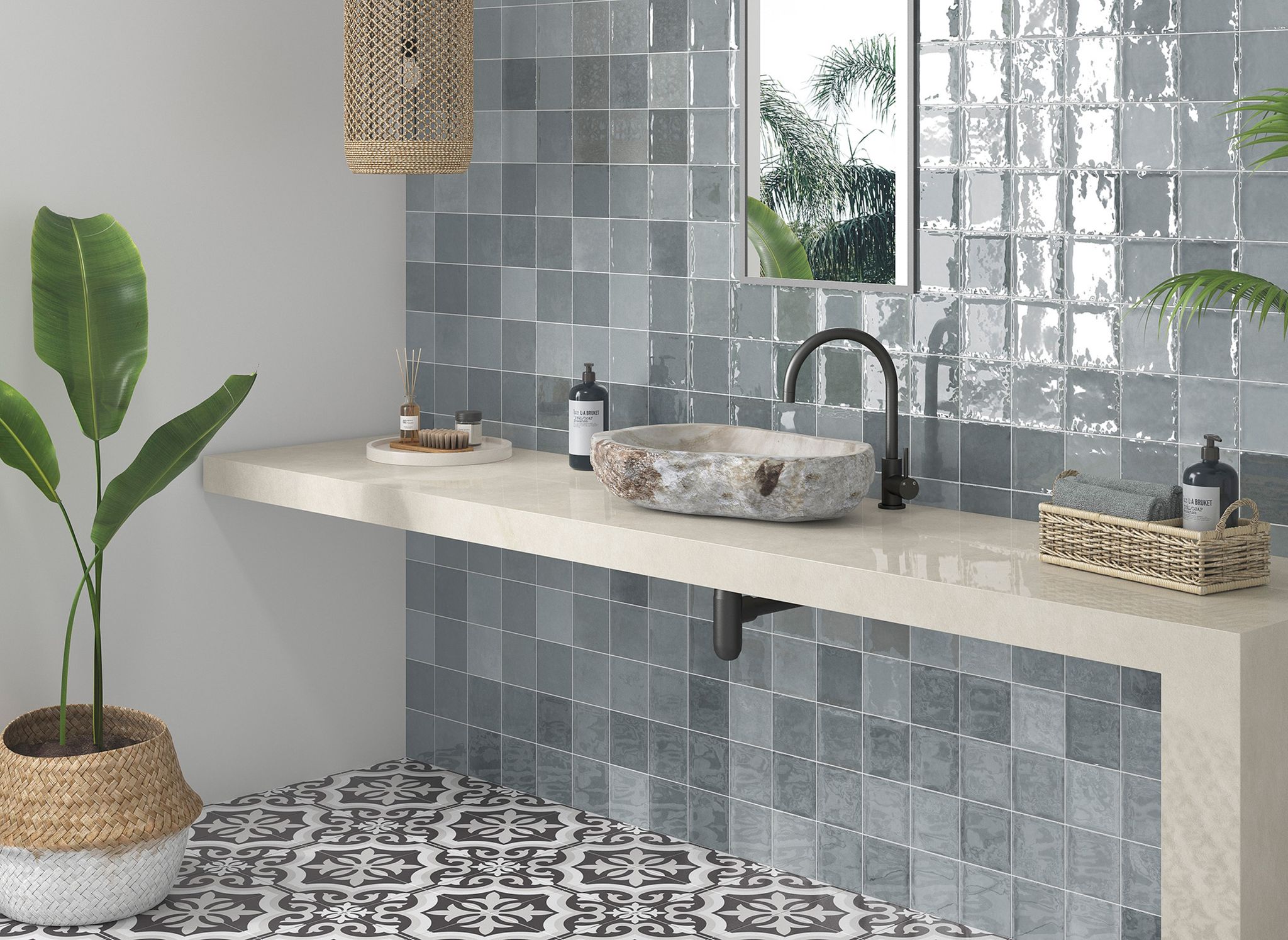 Morocco Grey 5x5 | Marino Tile NY
