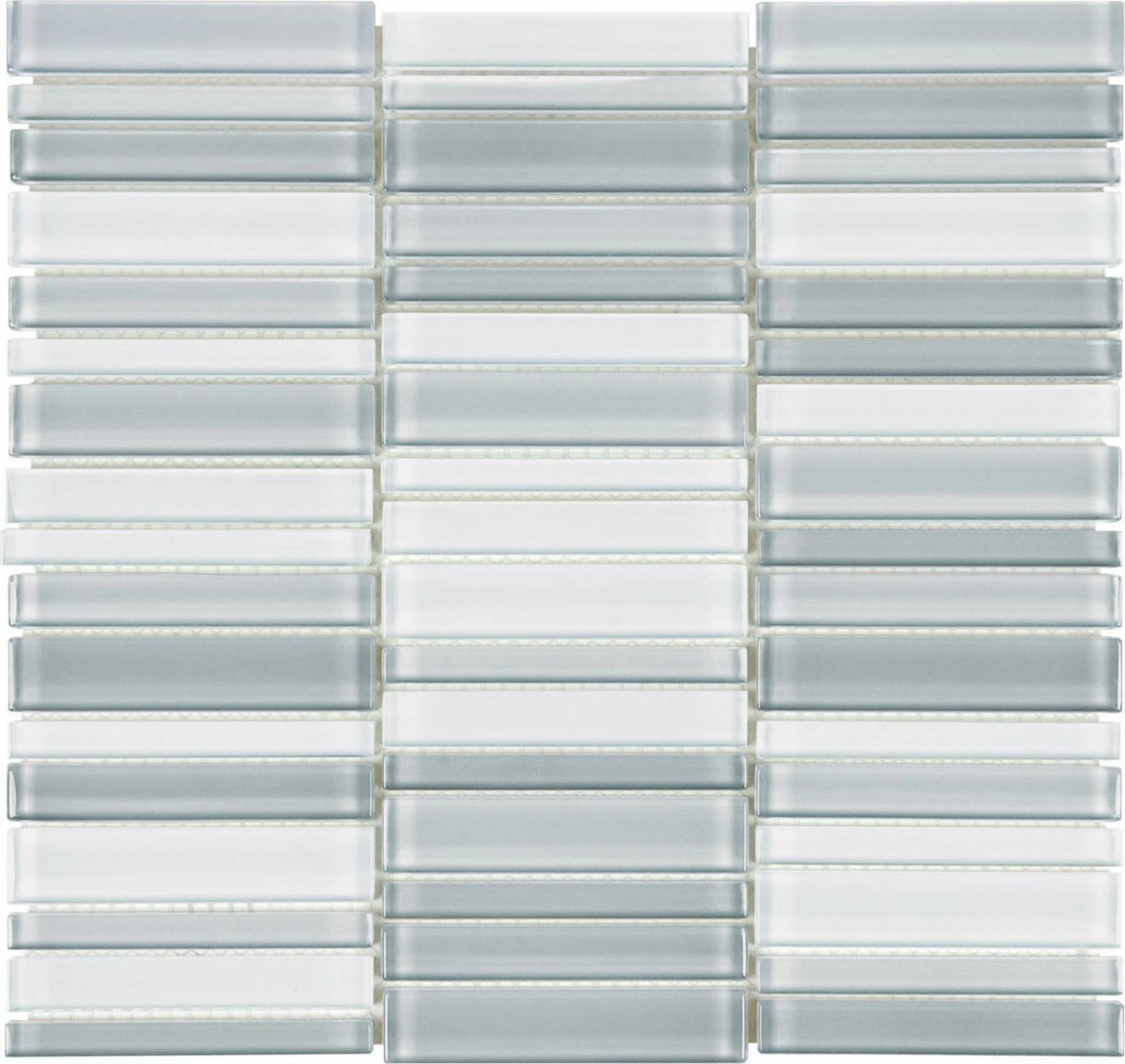 Shades Of Grey Blend Stacked Mosaic