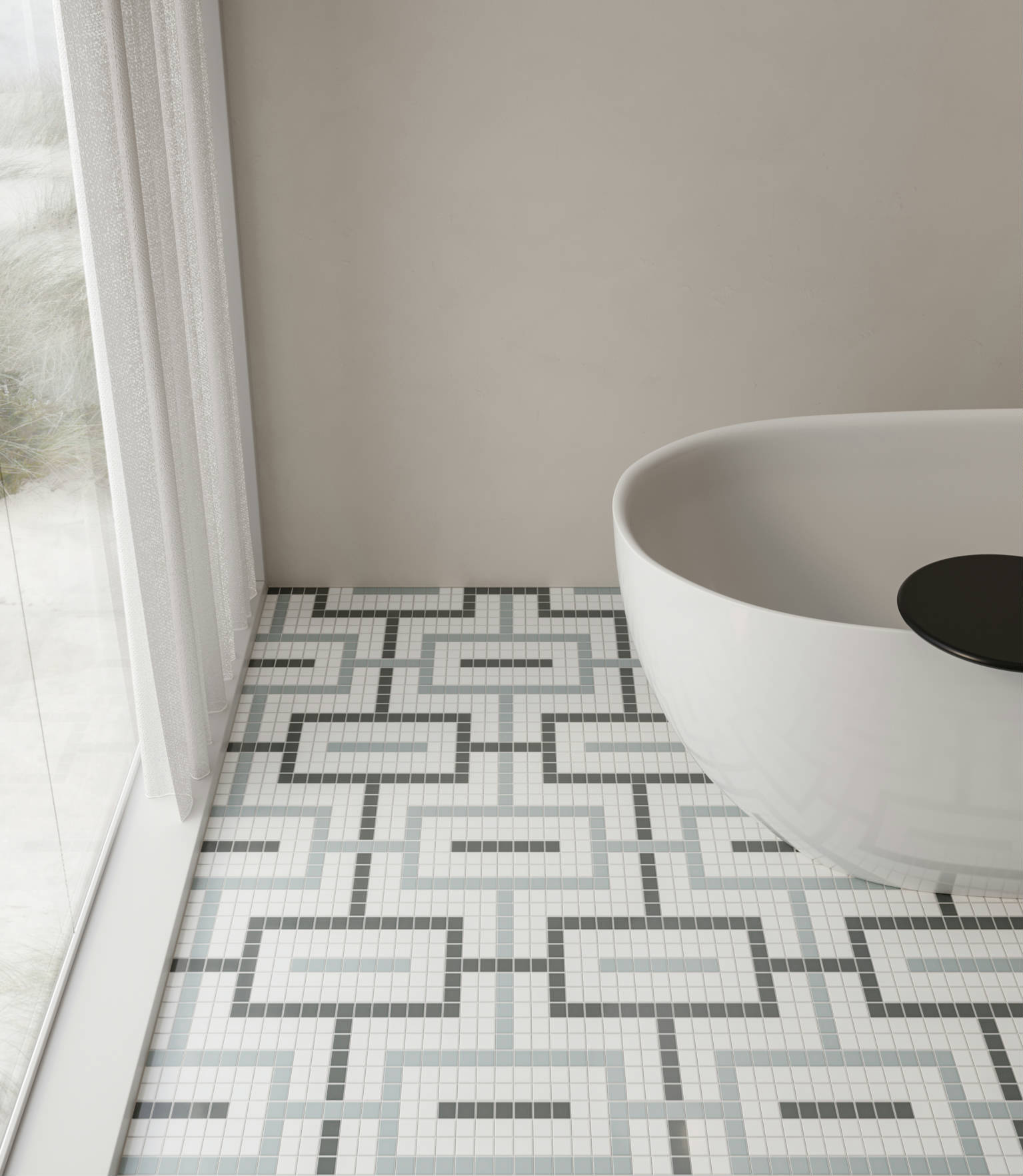 Traditions Dawn Chain Mosaic 4 | Marino Tile NY