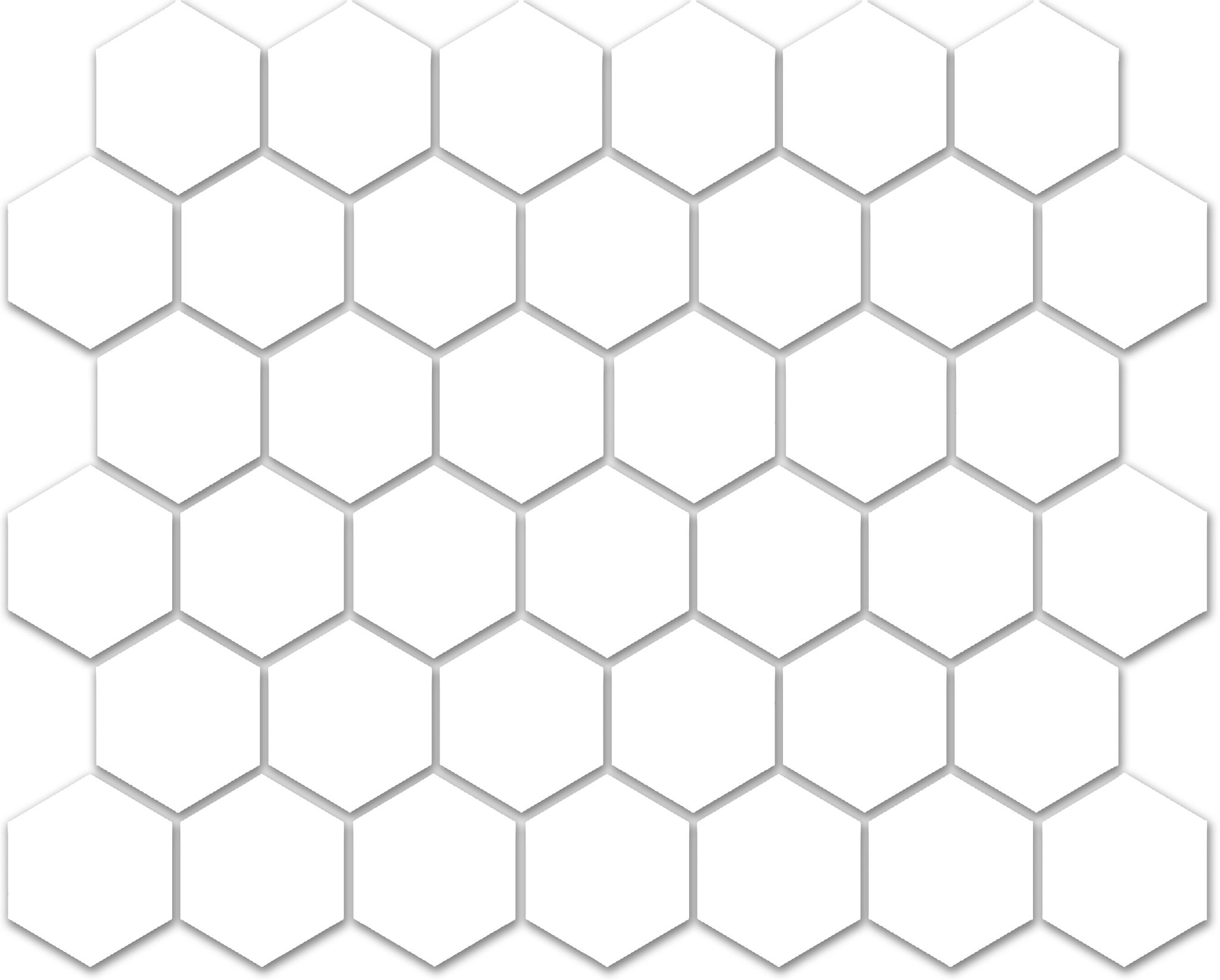 Treasure Ultimate Dolomite 2x2 Polished Hexagon Mosaic