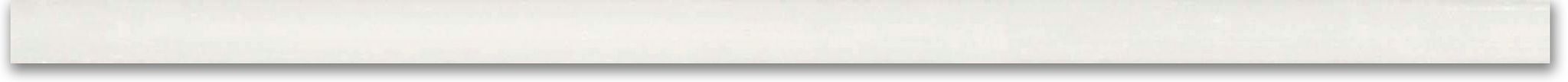 White 0.5X12 Demi Bullnose