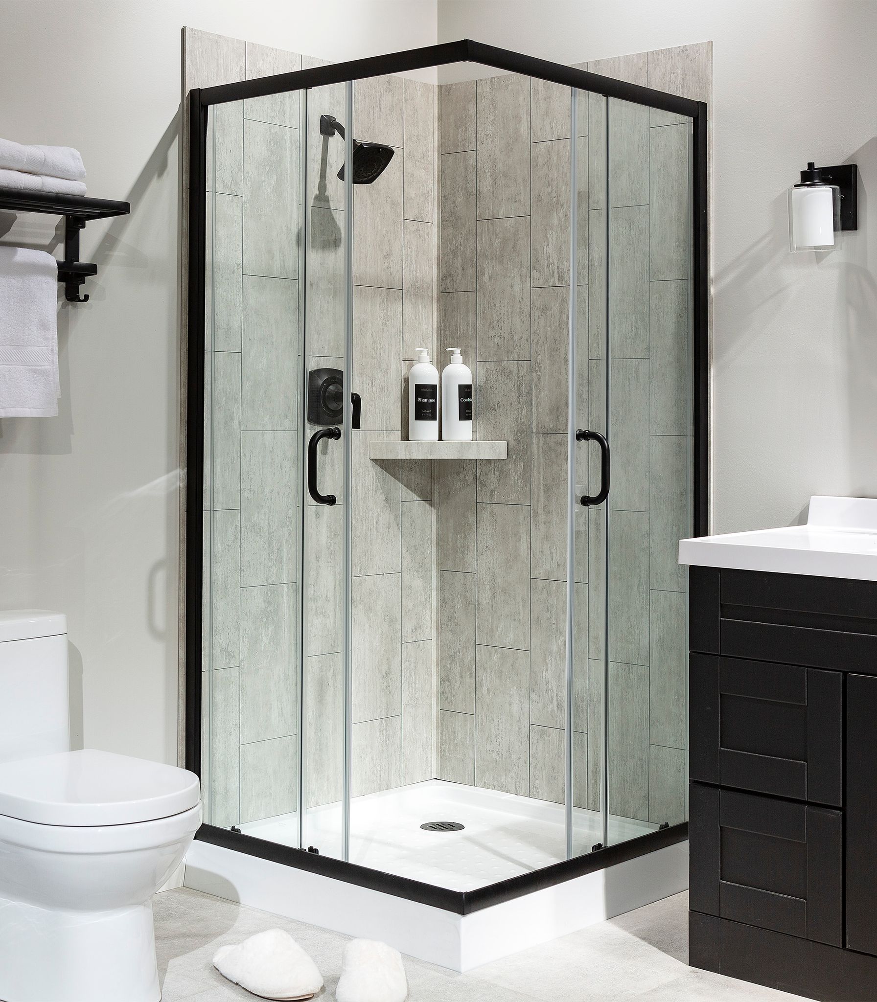 Wind Gust Shower Wall Kit 36x60x78 | Marino Tile NY