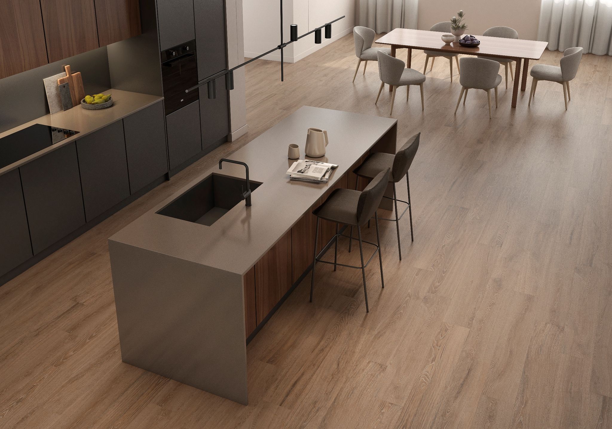 Woodlands 8X48 Nogal | Marino Tile NY