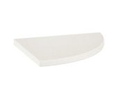 Marmiline Mist 9x9 Corner Shelf | Marino Tile NY