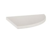 Marmiline Pearl 9x9 Corner Shelf | Marino Tile NY