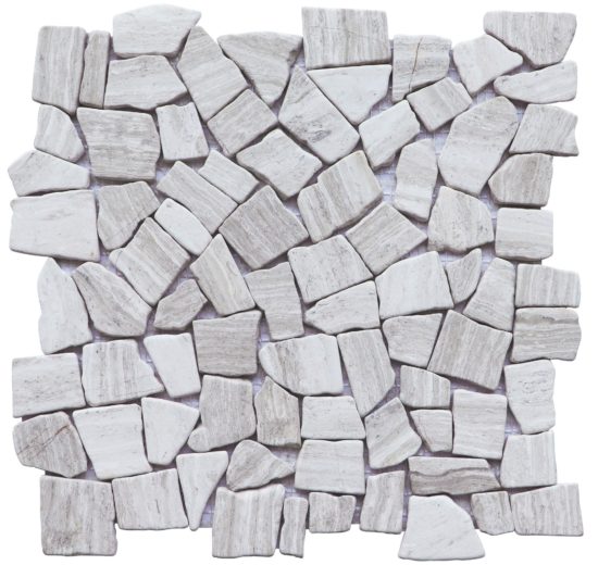 Beige Limestone Matte Mini Opus Interlocking | Marino Tile NY