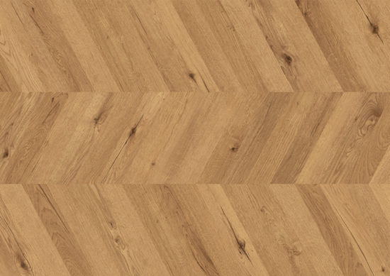 Chevron Cognac Oak