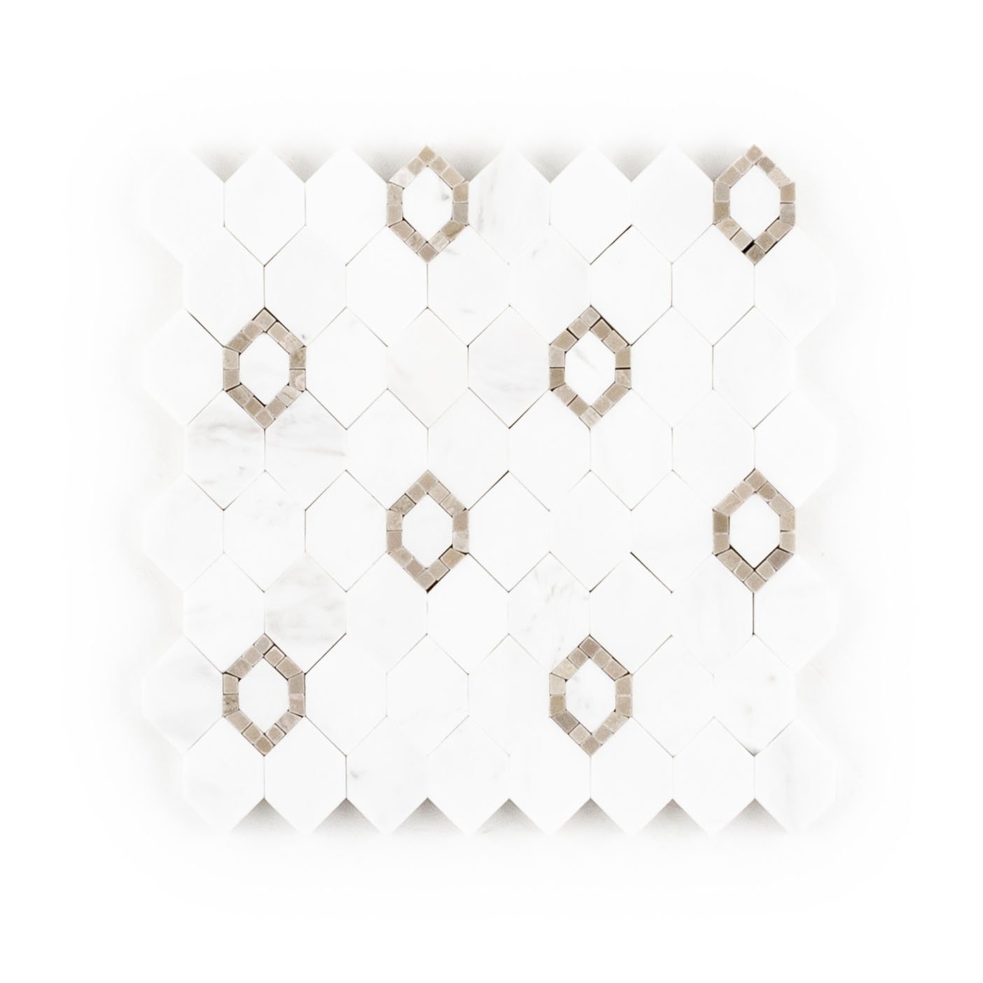 Daffodil Cream Mosaic | Marino Tile NY