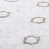 Daffodil Cream Mosaic | Marino Tile NY