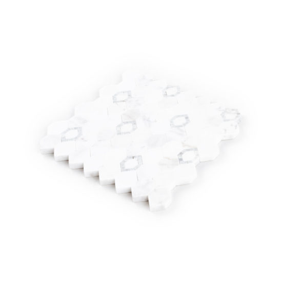 Daffodil Grey Mosaic | Marino Tile NY