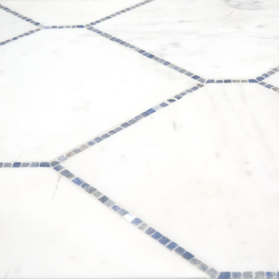 Elm Blue Mosaic | Marino Tile NY