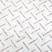 Gazebo Cream Mosaic | Marino Tile NY