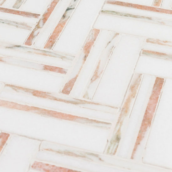 Rosey Weave Mosaic | Marino Tile NY
