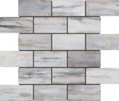 Slate Stone Beige Glazed Ceramic 2"x6" Brick | Marino Tile NY