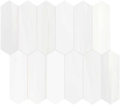 Cosmo Lumino 2×6 Picket Mosaic