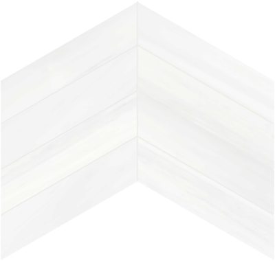 Cosmo Lumino 2×8.5 Chevron Mosaic