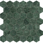 Diosa Verde 2 Hexagon Mosaic | Marino Tile NY