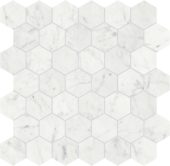 Eterna Bianco 2 Honed Hexagon Mosaic | Marino Tile NY