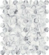 Lilac Volta 1.25 Penny Round Mosaic | Marino Tile NY