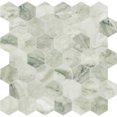 Moscato Argento 2 Hexagon Mosaic | Marino Tile NY