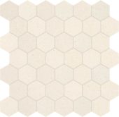 Serene Ivory 2 Hexagon Mosaic | Marino Tile NY