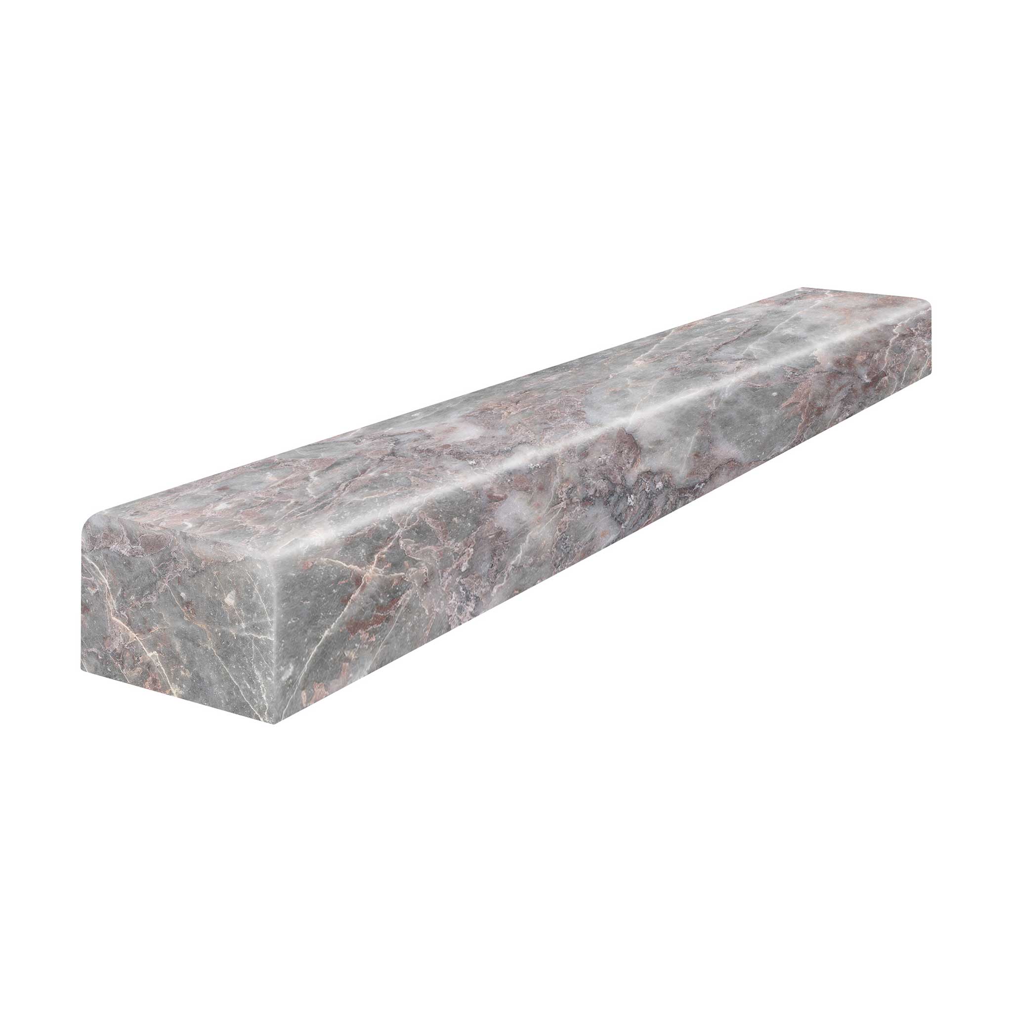 Sereno Burgundy 1.25x12 Deco-Bar | Marino Tile NY