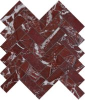 Tuscano Rosso 1.25x4 Herringbone Mosaic | Marino Tile NY