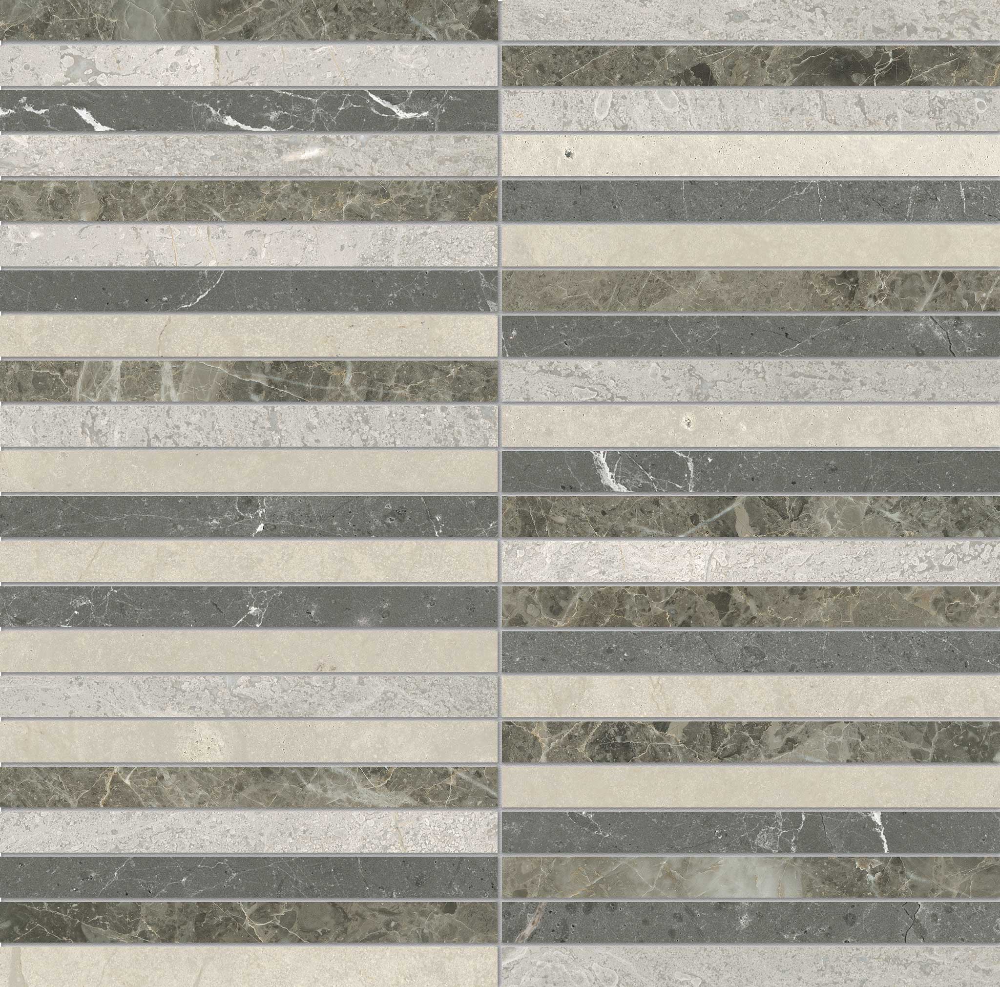 Utopio .5x6 Stacked Terra Mosaic | Marino Tile NY
