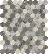 Utopio 1.25  Penny Round Terra  Mosaic | Marino Tile NY