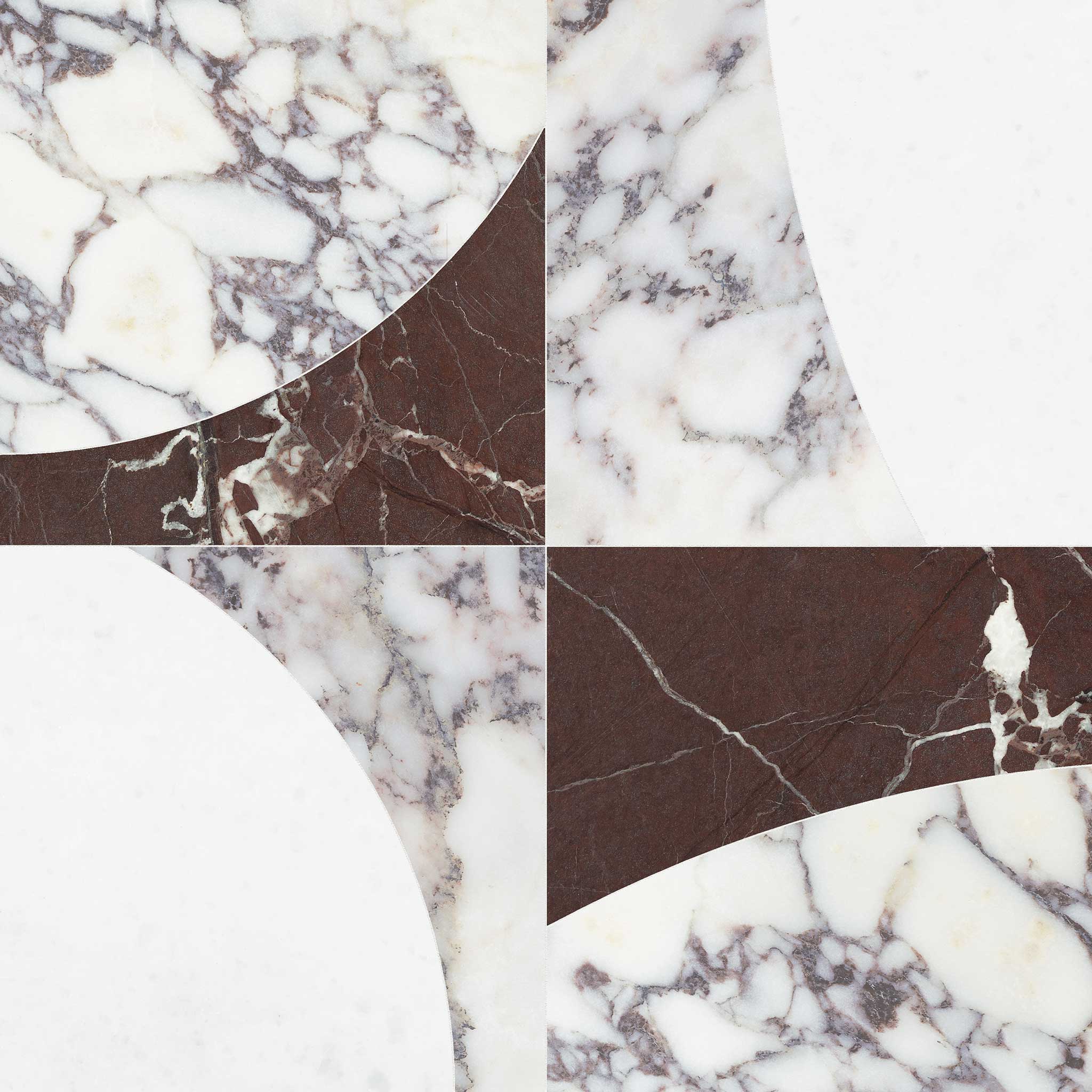 Utopio Eclypse Orchid  Mosaic | Marino Tile NY